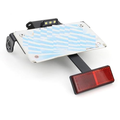 Support de plaque arrière MT 125 évite les vibrations cadre