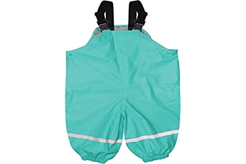 Silly Billyz Wet Weather Overall, Aqua, Medium