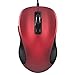 Produktbild Maus, TedGem Ergonomisches Wired Mouse PC Maus Laptop Maus 6-Tasten 3 DPI(2000-1600-1000), Laptop Mouse Wired Für Windows 7/8/10 / XP, Vista, Linux und Mac OS(Rot)