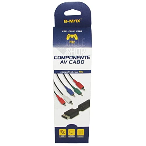 Cabo Vídeo Componente Ps2 Ps3 Alta Definição Tv Hdtv Led Lcd