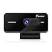 Produktbild Foxnovo Full HD PC Skype-Kamera, 130 Grad Ultra View Angle Autofokus-Webcam mit Mikrofon-Videoanruf und Aufzeichnung für PC-Laptop-Desktop-Plug-and-Play-USB-Kamera für Skype