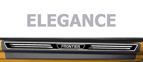 Soleira Resinada Premium Nissan Frontier 2017 18 19 8 Peças