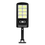 OUNONA Solar Außen Wandleuchte mit Bewegungsmelder Solarlicht für Garten Terrasse und Zaun Weißlicht Einfache Montage