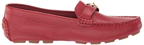 Rockport Women's Bayview Rib Loafer Flat, Scarlet Leather, 7 #TOP5