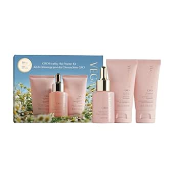 VEGAMOUR GRO Healthy Hair Starter Kit | Full Size GRO Serum for Thinning &amp; Shedding plus Travel Size Shampoo and Conditioner with Vegan Keratin to Support Thicker, Fuller Looking Locks | $92 Value