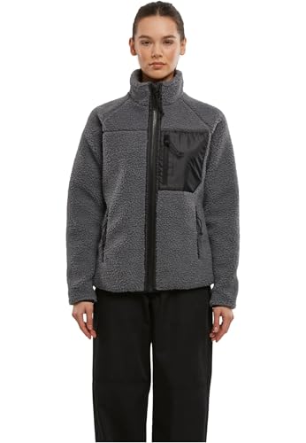 Brandit Women Teddyfleece Jacket 15Y, Farbe: anthracite, Größe: L