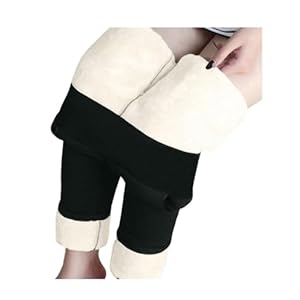 Legging Polaire Femme Grande Taille Chaud et Douillet pour l'Hiver