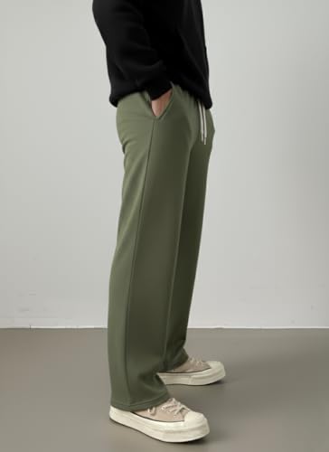 Image of dockstreet Loosefit Sweatpants /Loose Soft Casual Lowers /Casual for Men