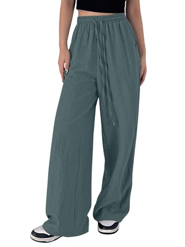 Image of GRECIILOOKS Women Trousers for Women | Women Trousers | Women's High-Waisted Pant | Women Trousers Pants | Korean Trousers for Women