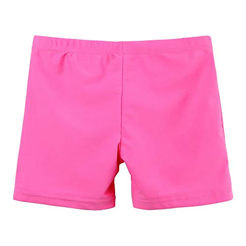 Tfjh E Swim Shorts For Girls Kids Upf Uv 50+ Beach Board Shorts Trunks Size 7-8 315 Hotpink 8A #TOP1