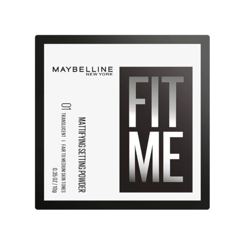 Image of Maybelline Fit Me Loose Powder 16h Brightening Pore-Blurring Oil-Control Waterproof Longlasting Natural Coverage - 01
