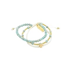 Gold/Ivory/Amazonite