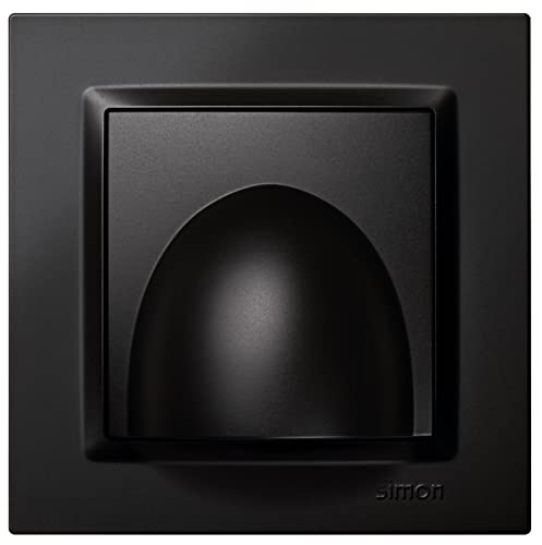 Sortie câble noir Simon 10 au design minimaliste et finition soignée