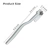 JIANYI Kitchen Scrub Brush, Angle Cleaning Brush, Right Angle Scrub Brushs for Sink Household Dish Pot Pan Edge Corners, Upgraded Stiff Brushes for Small Space Crevice Cleaning with Stiff Bristle #1