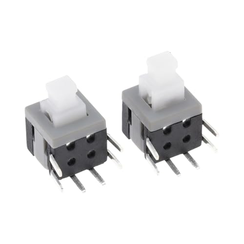Interrupteur autobloquant 6 broches 5.8mm à insertion latérale - 2