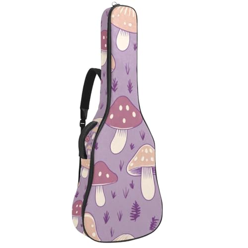 Sac pour guitare acoustique avec couche de protection antichoc et étanche