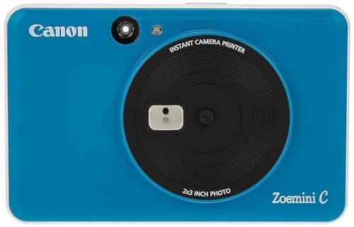 Canon Zoemini C Bleu Océan - Appareil Photo instantané Normal
