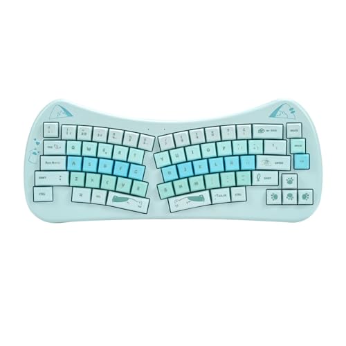 Pack clavier et souris rose sans fil pour aménager un bureau à la maison élégant - 5