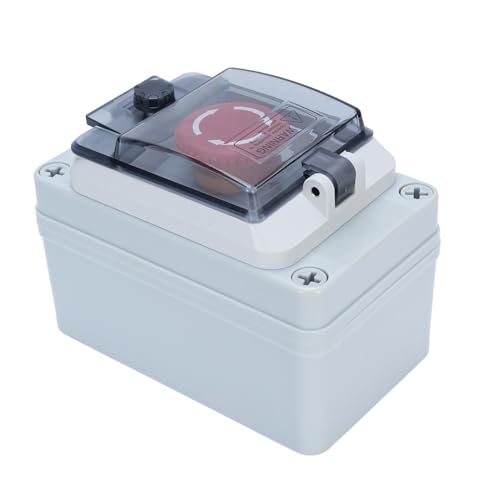 Botón de parada de emergencia con caja interruptor de botón de apagado IP67 Irfora 3
