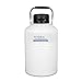 YDS-6 Portable Liquid Nitrogen Container 6L Cryogenic Dewar Liquid Nitrogen Tank LN2 Storage Flask with Straps 6 Canisters Carry Bag