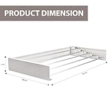 Crystals Wall-Mounted Retractable Airer | Foldable Laundry Drying Rack with 70/80/100cm Rods | Space-Saving Indoor & Outdoor Clothes Dryer, 4.2m Hanging Space, Easy Installation (100cm Clothes Rack) - Image 8