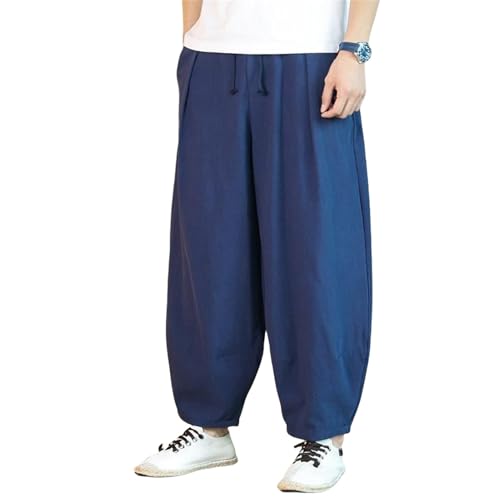 Pantalon léger contre la chaleur : le coton lin style chinois zen