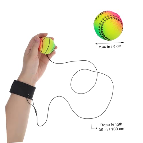 Balones de goma con cuerda elástica para regalar como detalle en eventos infantiles 2