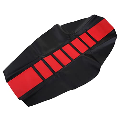 Housse de coussin de selle rouge rembourrée pour selle de vélo confortable - 5