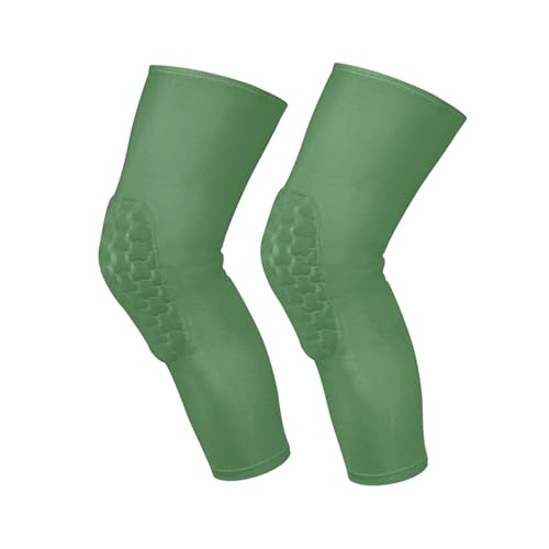 Palegreen Sports Knee Pads Youth Volleyball Basketball Long Leg Sleeves Braces Compression Wrestling Youth/Kids & Adult Sizes