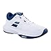 Babolat Men's SFX4 All Court Tennis Shoes (White/Estate Blue, US Footwear Size System, Adult, Men, Numeric, Medium, 11)