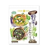 ひかり味噌 VEGE MISO SOUP 野菜と海藻を食べるおみそ汁 6食 ×12袋 ひかり味噌 VEGE MISO SOUP 野菜と海藻を食べるおみそ汁 6食 ×12袋