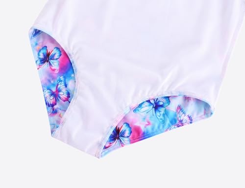Image of Girls Swimsuits One-Piece Bathing Suits Multicolor Kids Sport Summer Beach Swimwear for 2-10 Years Old