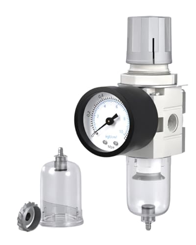 Filtro de aire AW4000 para eliminar el agua del compresor con regulador de 8mm