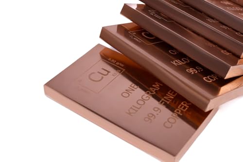 Image of Pure Copper Bar 1 Kg | 99.9% High Purity Solid Copper Bar (1)