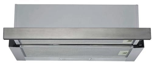 PKM Einbau-Dunstabzugshaube, ausziehbar UBH6002-AH - silber