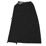 ACAMPTAR Outdoor Regenrock Wasserdicht Leichte Regenhose Camping Bodenmatte Teppich Berg Schmutzige Schürze Poncho für Wandern Radfahren Camping