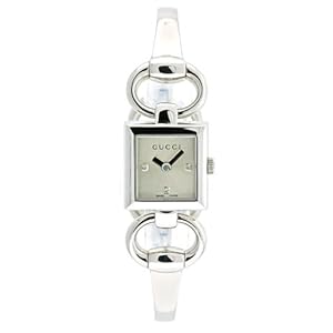 Gucci Women’s YA120504 Tornabuoni Collection Diamond Stainless Steel Watch