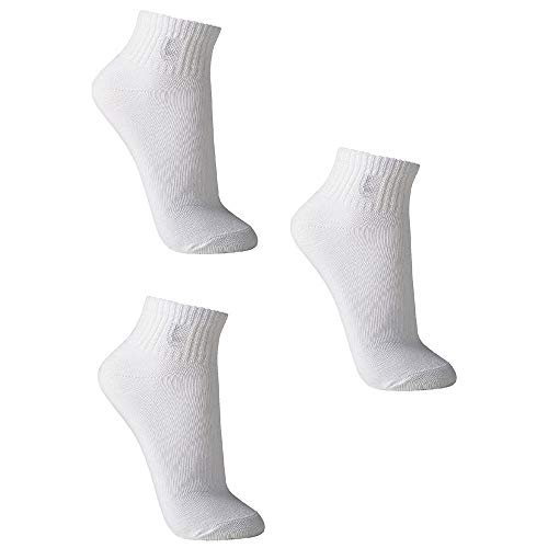 Lupo Kit, Meia Adulto Unissex, Branca/Branca/Branca, GG