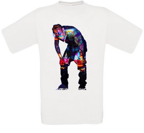 Camiseta con diseño de Travis Scott Blanco S
