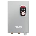 FOGATTI 14kW Tankless Water Heater Electric, 240 Volt On Demand Instant Hot Water Heater, ETL Certified, Up to 3.3 GPM for 2-3 Point of Use