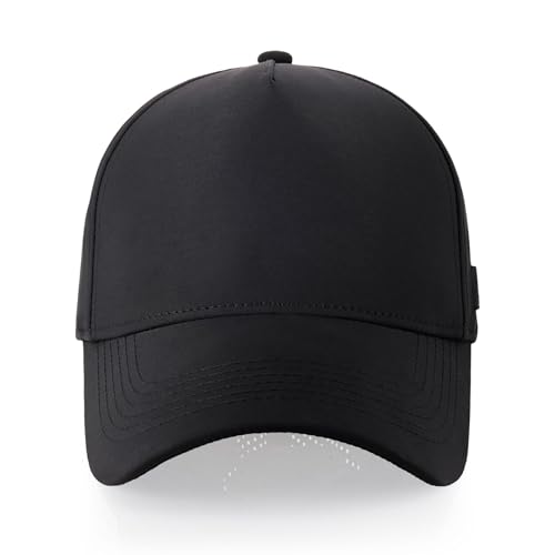 Image of CHOK.LIDS Cooling Trucker Hat Performance Cooling Mesh Back Flat Bill Hat Waterproof Dry Baseball Cap Fitted Hats for Men