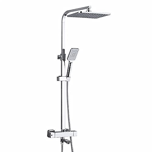 Tête de pluie et douchette à main 3 modes jet cascade pour douche