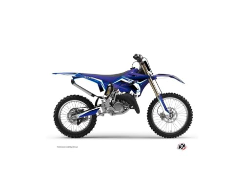 Kit déco Yamaha 250 YZ bleu pour rénover et masquer les rayures de motocross