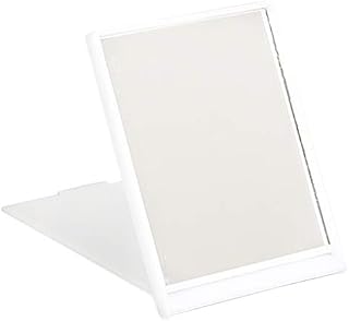LSXLSD Desktop Vanity Mirror Student Dormitory Flip Mirror Portable Mirror Folding Travel Can Be Used