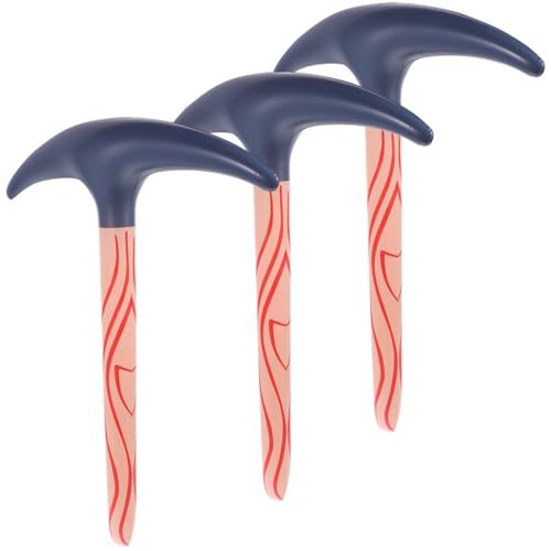 Angoily Giocattolo Gonfiabile Piccone Per Feste Bambini 21.7 Pollici Pvc Accessorio Per Party Divertente E Sicuro Per Compleanni Halloween E Eventi