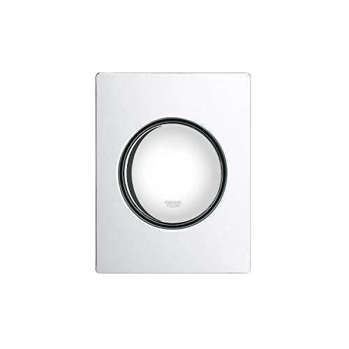 GROHE 38804000 Nova Plaque de commande urinoir Argent