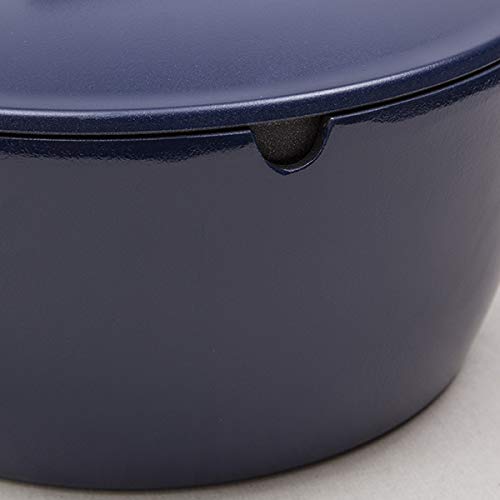 Amazon | 栗原はるみ うまみ鍋22cm ネイビー | share with Kurihara