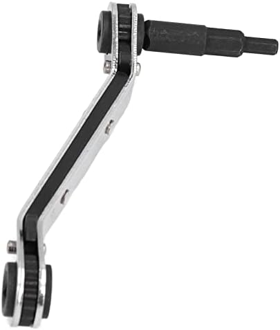 Miniatura 9 de CT122 - Llave de trinquete para refrigerador 1/4 3/16 5/16 3/8, herramienta de reparación de aire acondicionado con convertidor de tornillo,