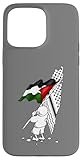 Palestina In caligrafía árabe Thobe tradicional