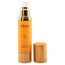 Solluna by Kimberly Snyder Hydrating Anti-Aging Moisturizer Collagen Boosting Plant-Based Retinol Alternative, Natural Oils, Plant Stem Cells & Botanicals 1.7oz Vegan, Cruelty-Free & Non-GMO
